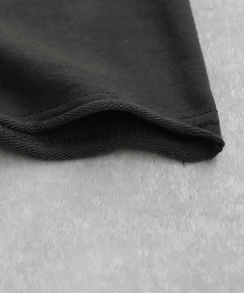 antiqua(アンティカ)の「ワイドロンT(Tシャツ/カットソー・レディース・チャコールグレー/ブラック・ONESIZE)」の18枚目の写真