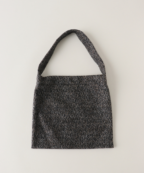 IENA(イエナ)の「IENA エコバッグ ショウ(エコバッグ/サブバッグ・レディース・ブラック・FREE)」の1枚目の写真