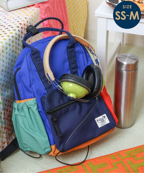 BREEZE(ブリーズ)の「DAISUKI リュック (SS-Mサイズ)(バックパック/リュック・キッズ・ベージュ/チャコール/チェック/その他3/ラベンダー/ミント/ドット/オレンジ/その他11/イエロー/ブラウン/キャメル/グリーン/ピンク/ライム/レッド/その他13/ブルー/その他12/ブラック・XS/S/MEDIUM/SMALL)」の20枚目の写真
