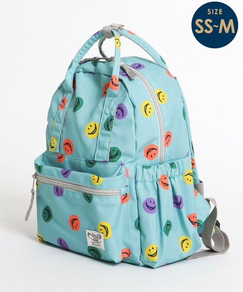 BREEZE(ブリーズ)の「DAISUKI リュック (SS-Mサイズ)(バックパック/リュック・キッズ・ベージュ/チャコール/チェック/その他3/ラベンダー/ミント/ドット/オレンジ/その他11/イエロー/ブラウン/キャメル/グリーン/ピンク/ライム/レッド/その他13/ブルー/その他12/ブラック・XS/S/MEDIUM/SMALL)」の8枚目の写真