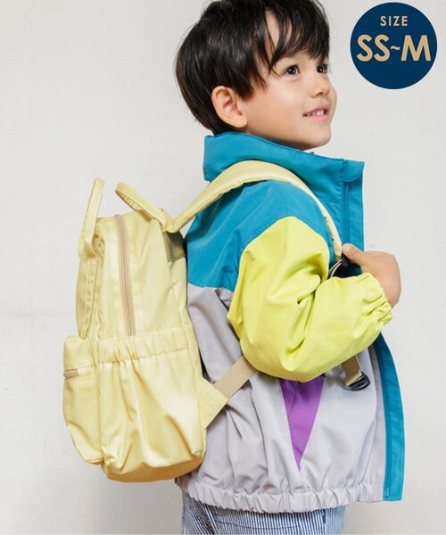 BREEZE(ブリーズ)の「DAISUKI リュック (SS-Mサイズ)(バックパック/リュック・キッズ・ベージュ/チャコール/チェック/その他3/ラベンダー/ミント/ドット/オレンジ/その他11/イエロー/ブラウン/キャメル/グリーン/ピンク/ライム/レッド/その他13/ブルー/その他12/ブラック・XS/S/MEDIUM/SMALL)」の21枚目の写真