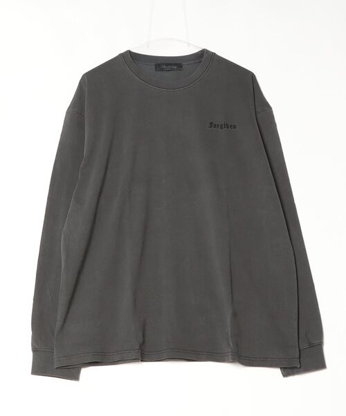 unrelaxing（アンリラクシング）の「オーバーサイズ 刺繍 ロングTシャツ 綿100％/embroidery oversize T-shirt（Tシャツ/カットソー・メンズ・ホワイト系7/ホワイト系9/ホワイト系4/ブラック系その他4/その他10/その他19/ホワイト系1/ホワイト系2/ブラック/ブラック×レッド/その他/その他6/その他14/ホワイト系5/ブラック系その他3/その他20/ホワイト系3/ブラック系その他/ブラック×ブルー/ブラック系2/その他4/その他7/その他9/その他12/その他21/ホワイト系/ブラック系その他2/その他15/その他16/その他17/その他18/ホワイト系6/ライトブラック/ブラック系その他6/ブラック系1/ブラック系3/その他8/ホワイト系8/スミクロ/ブラック系その他7/ブラック系/その他1/その他3/その他5/その他11/ブラック系その他5・SMALL/MEDIUM/LARGE/X-LARGE）」の21枚目の写真