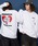unrelaxingiANVOj́uI[o[TCY hJ OTVc 100/embroidery oversize T-shirtiTVc/Jbg\[jvbzCgn2
