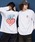 unrelaxingiANVOj́uI[o[TCY hJ OTVc 100/embroidery oversize T-shirtiTVc/Jbg\[jvbzCgn3