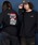 unrelaxingiANVOj́uI[o[TCY hJ OTVc 100/embroidery oversize T-shirtiTVc/Jbg\[jvbubNn̑2