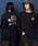 unrelaxingiANVOj́uI[o[TCY hJ OTVc 100/embroidery oversize T-shirtiTVc/Jbg\[jvbubNn̑4