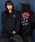 unrelaxingiANVOj́uI[o[TCY hJ OTVc 100/embroidery oversize T-shirtiTVc/Jbg\[jvbubNn̑6