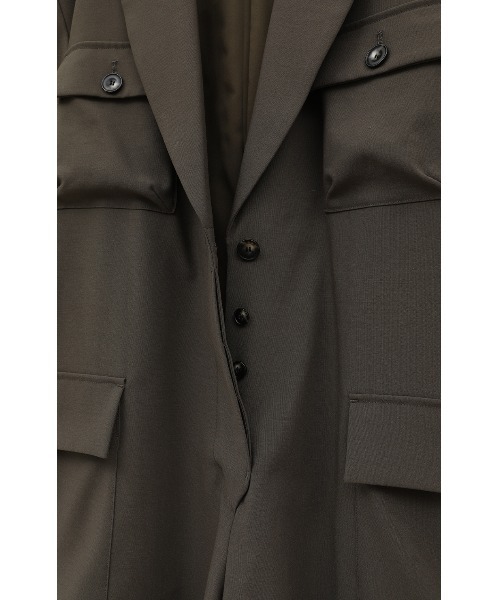 セール】MILITARY SHORT ALL IN ONE（つなぎ/オールインワン）｜CLANE