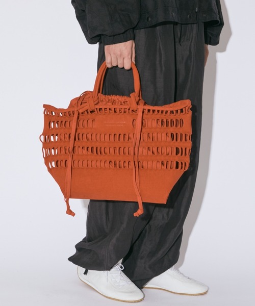 konbu knit shopping busket bag XL（トートバッグ）｜beautiful