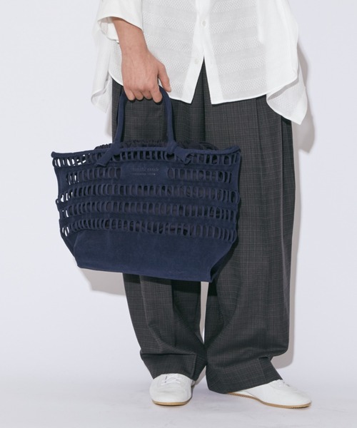 konbu knit shopping busket bag XL（トートバッグ）｜beautiful