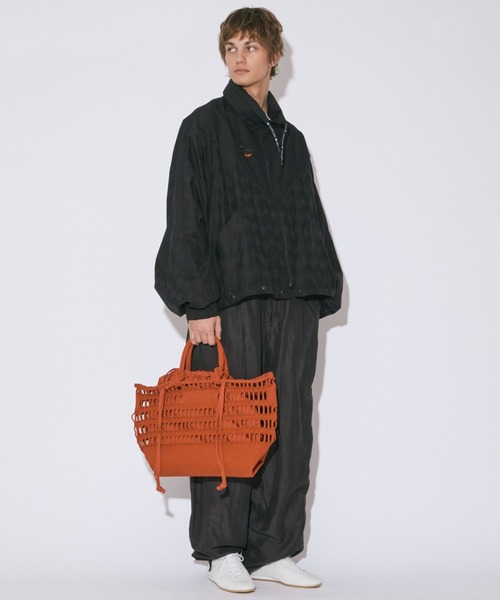 美品 beautiful people KONBU knit bag beautiful people konbu knit shopping busket bag