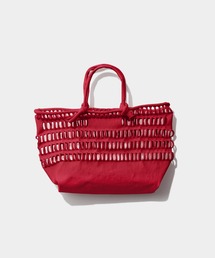 バッグ KONBU knit shopping basket bag  L konbu knit shopping busket bag XL – beautiful people online