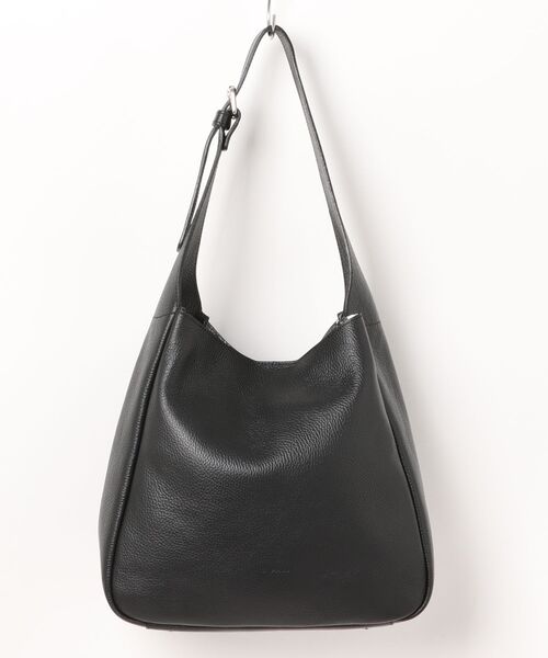 RIPANI(リパーニ)の「【RIPANI】シュリンクレザーショルダーバッグ(Q56305)(ショルダーバッグ・レディース・ホワイト/ライトグレー/ブラック・ALL)」の2枚目の写真