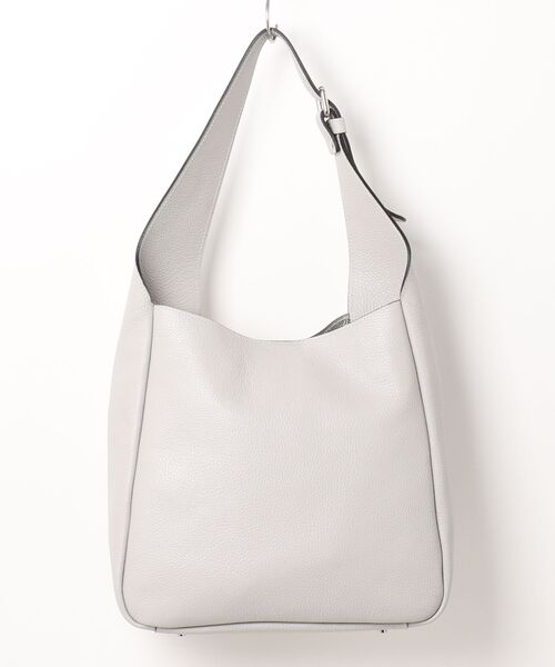 RIPANI(リパーニ)の「【RIPANI】シュリンクレザーショルダーバッグ(Q56305)(ショルダーバッグ・レディース・ホワイト/ライトグレー/ブラック・ALL)」の9枚目の写真