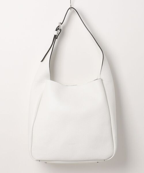 RIPANI(リパーニ)の「【RIPANI】シュリンクレザーショルダーバッグ(Q56305)(ショルダーバッグ・レディース・ホワイト/ライトグレー/ブラック・ALL)」の5枚目の写真