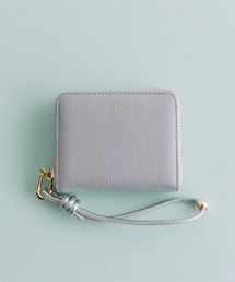 Beau're（ヴュレ）の「【BEAURE】カウレザー ハンドストラップ付きバイカラーラウンドミニウォレット B-24096（財布）」