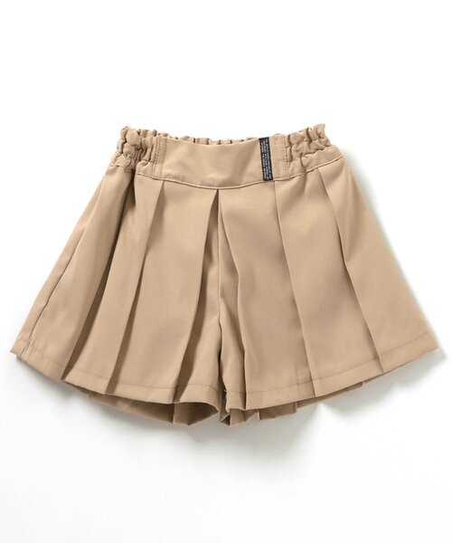 BREEZE(ブリーズ)の「【ジュニア対応】プリーツキュロット(その他パンツ・キッズ・ベージュ/チャコール・80/90/100/110/120/130/140)」の5枚目の写真