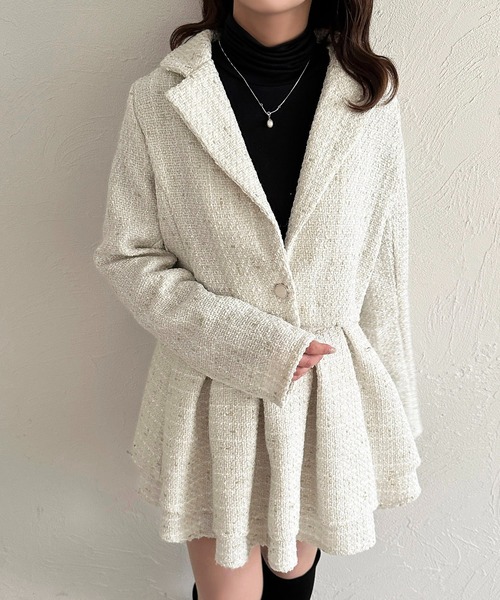 apres jour（アプレジュール）の「【SETUP着用可能】ツイードショート