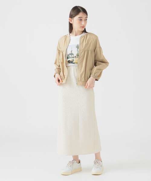 B:MING by BEAMS(ビーミングバイビームス)の「撥水 ギャザー ブルゾン(S~M)(ブルゾン・レディース・ネイビー/ブラウン系その他・MEDIUM/SMALL)」の19枚目の写真