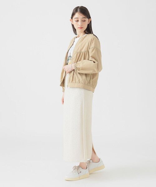 B:MING by BEAMS(ビーミングバイビームス)の「撥水 ギャザー ブルゾン(S~M)(ブルゾン・レディース・ネイビー/ブラウン系その他・MEDIUM/SMALL)」の20枚目の写真