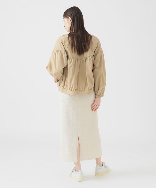 B:MING by BEAMS(ビーミングバイビームス)の「撥水 ギャザー ブルゾン(S~M)(ブルゾン・レディース・ネイビー/ブラウン系その他・MEDIUM/SMALL)」の21枚目の写真