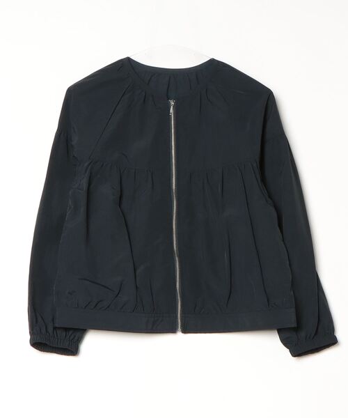 B:MING by BEAMS(ビーミングバイビームス)の「撥水 ギャザー ブルゾン(S~M)(ブルゾン・レディース・ネイビー/ブラウン系その他・MEDIUM/SMALL)」の17枚目の写真