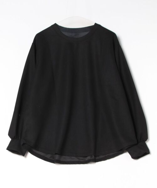 Coo+i(クーイ)の「オーバーサイズワッフルカットソー(Tシャツ/カットソー・レディース・ブラック/グレー/ホワイト/グリーン/モカ/ベージュ・FREE)」の12枚目の写真
