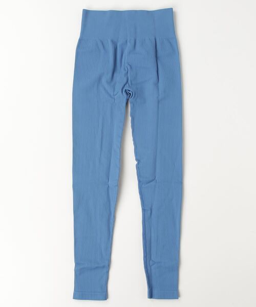 Tyra Rib Leggings DUSTY BLUE