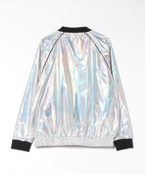 ８(eight)（エイト）の「サイバーデザインシャイニープルオーバー（その他アウター・メンズ・シルバー系その他/ネイビー系・MEDIUM/LARGE）」の3枚目の写真