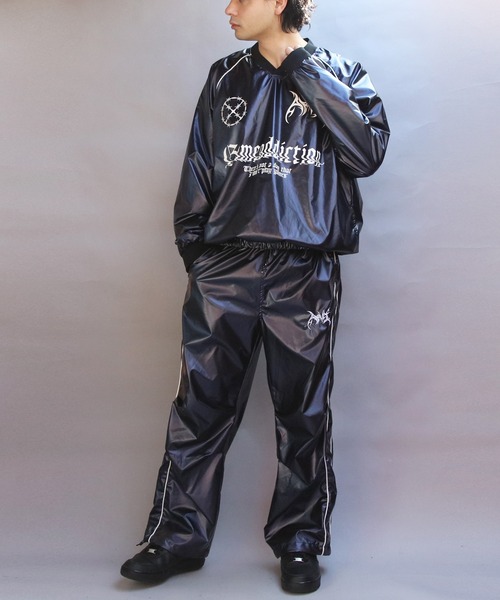 ８(eight)（エイト）の「サイバーデザインシャイニープルオーバー（その他アウター・メンズ・シルバー系その他/ネイビー系・MEDIUM/LARGE）」の6枚目の写真