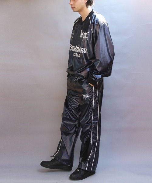 ８(eight)（エイト）の「サイバーデザインシャイニープルオーバー（その他アウター・メンズ・シルバー系その他/ネイビー系・MEDIUM/LARGE）」の9枚目の写真