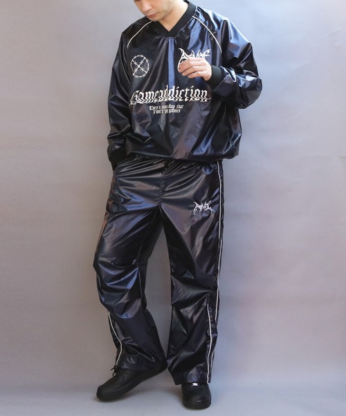 ８(eight)（エイト）の「サイバーデザインシャイニープルオーバー（その他アウター・メンズ・シルバー系その他/ネイビー系・MEDIUM/LARGE）」の11枚目の写真