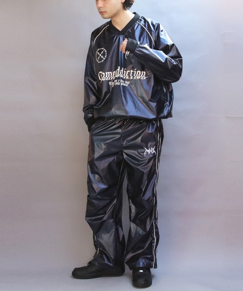 ８(eight)（エイト）の「サイバーデザインシャイニープルオーバー（その他アウター・メンズ・シルバー系その他/ネイビー系・MEDIUM/LARGE）」の12枚目の写真