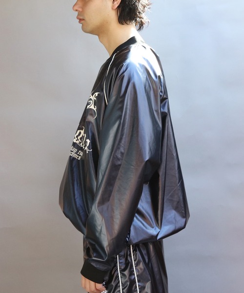 ８(eight)（エイト）の「サイバーデザインシャイニープルオーバー（その他アウター・メンズ・シルバー系その他/ネイビー系・MEDIUM/LARGE）」の22枚目の写真