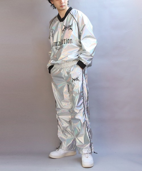 ８(eight)（エイト）の「サイバーデザインシャイニープルオーバー（その他アウター・メンズ・シルバー系その他/ネイビー系・MEDIUM/LARGE）」の17枚目の写真