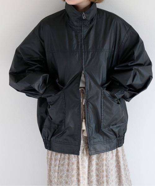 cepo（セポ）の「ウォッシャブルA2タイプジップブルゾン（ブルゾン・レディース・ベージュ/ブラック・M）」の18枚目の写真