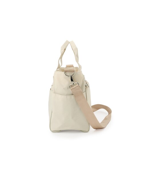 SHOO・LA・RUE（シューラルー）の「【撥水／2WAY】12ポケットトートバッグ【キャリーオン】（トートバッグ・レディース・グレー/アイボリー/ブラック・00）」の9枚目の写真