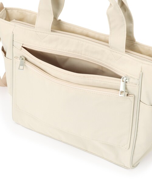 SHOO・LA・RUE（シューラルー）の「【撥水／2WAY】12ポケットトートバッグ【キャリーオン】（トートバッグ・レディース・グレー/アイボリー/ブラック・00）」の21枚目の写真