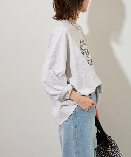 tシャツ 別注「Champion/チャンピオン」16s/1Jersey L/S Tシャツ レディース Champion tシャツ 別注「Champion/チャンピオン」16s/1Jersey L