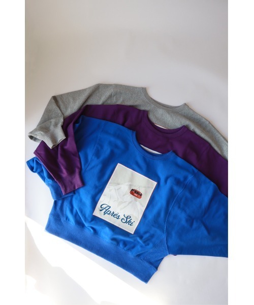 Catchup(ケチャップ)の「【Catchup】スキープリントスウェット(大人サイズ)(Tシャツ/カットソー・レディース・ライトグレー/パープル/ブルー・LL/S/M/L)」の5枚目の写真