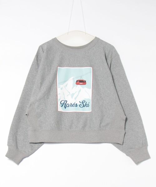 Catchup(ケチャップ)の「【Catchup】スキープリントスウェット(大人サイズ)(Tシャツ/カットソー・レディース・ライトグレー/パープル/ブルー・LL/S/M/L)」の19枚目の写真