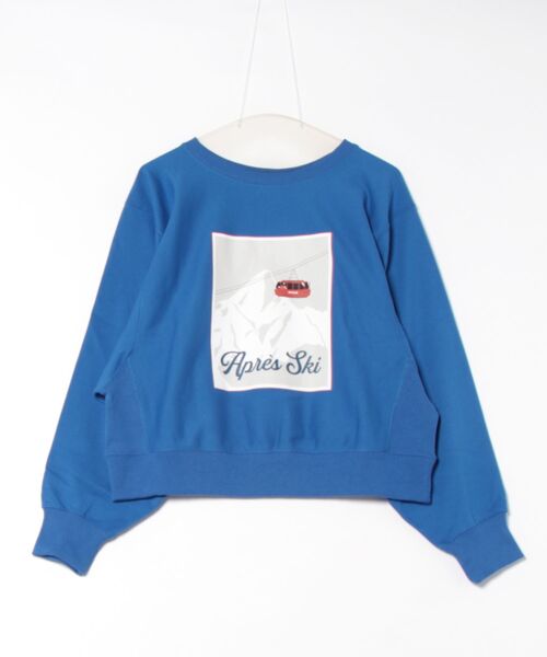 Catchup(ケチャップ)の「【Catchup】スキープリントスウェット(大人サイズ)(Tシャツ/カットソー・レディース・ライトグレー/パープル/ブルー・LL/S/M/L)」の20枚目の写真