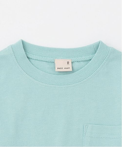 petit main(プティマイン)の「【GOODPRICE】無地長袖Tシャツ(Tシャツ/カットソー・キッズ・ターコイズブルー/ラベンダー/ホワイト/ライトピンク/黄緑系/キャメル・130cm/120cm/100cm/110cm/90cm/80cm)」の11枚目の写真