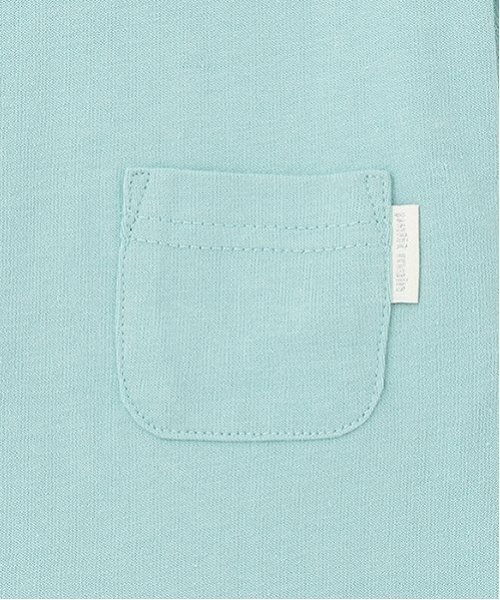 petit main(プティマイン)の「【GOODPRICE】無地長袖Tシャツ(Tシャツ/カットソー・キッズ・ターコイズブルー/ラベンダー/ホワイト/ライトピンク/黄緑系/キャメル・130cm/120cm/100cm/110cm/90cm/80cm)」の13枚目の写真