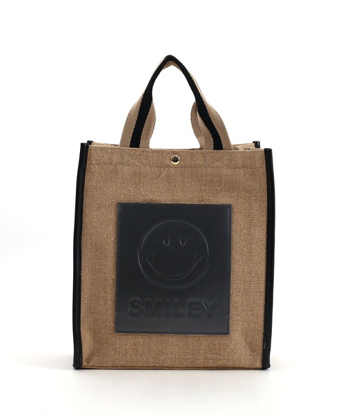 COOCO(クーコ)の「SMILEY テープハンドルリネン2WAYト-トバッグ(ハンドバッグ・レディース・ホワイト/シルバー/イエロー/グリーン/ブラック・FREE)」の17枚目の写真