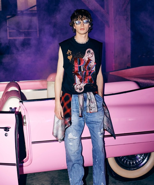 glamb（グラム）の「TIME TRAVELER Denim (GEAR 008) / タイムトラベラーデニム（デニムパンツ・メンズ・インディゴブルー・S/M/L）」の11枚目の写真