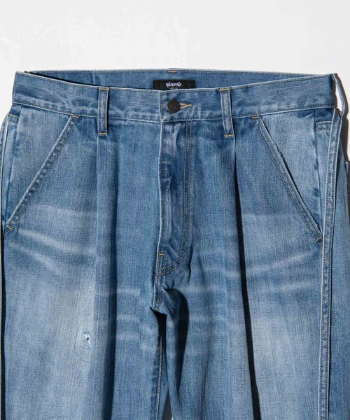 glamb（グラム）の「TIME TRAVELER Denim (GEAR 008) / タイムトラベラーデニム（デニムパンツ・メンズ・インディゴブルー・S/M/L）」の16枚目の写真