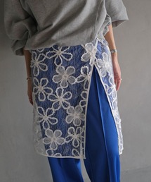 AKTE（アクテ）の「ダブルカラーニットスカート（スカート）」 - WEAR 