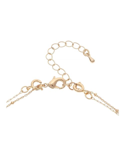 MERCURYDUO（マーキュリーデュオ）の「2WAYドロップパールダブルチェーンネックレス（ネックレス・レディース・ゴールド/シルバー・FREE）」の4枚目の写真