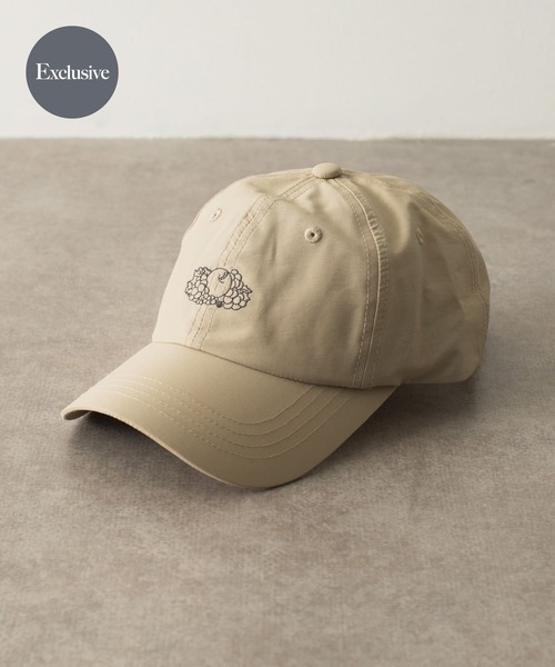 URBAN RESEARCH DOORS（アーバンリサーチドアーズ）の「『別注』FRUIT OF THE LOOM×DOORS　刺繍キャップ（キャップ・メンズ・ネイビー/ベージュ/ブラック・-）」の2枚目の写真